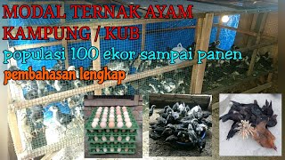 Analisa Modal dan Keuntungan Beternak 1000 Ekor Ayam Potong. 