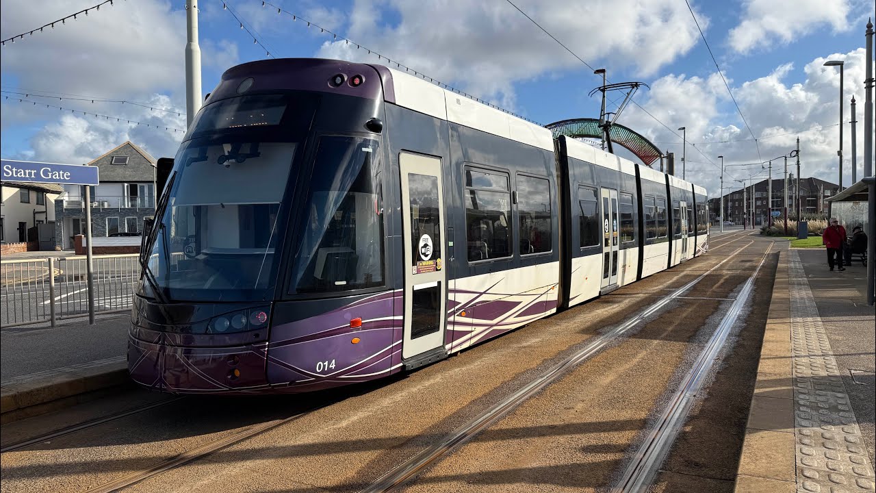 Blackpool Tramway - Starr Gate to Fleetwood Ferry (2025 Version)