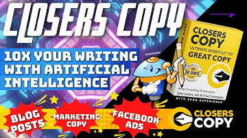 ClosersCopy Review - Is this the most complete AI Writer? (ENGLISH)