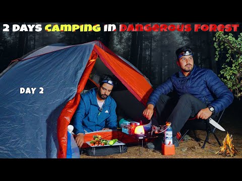 2 Days Not Solo Camping In Dangerous Forest | Day 2 | Camping In India | Camping Trip