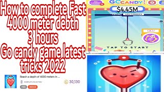 How to complete Fast 4000 meter Go Candy game latest tricks 2022 screenshot 4