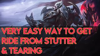 How To Fix Tearing , Micro Stuttering & Random Lag (Freeze) Spikes   - 2 Step