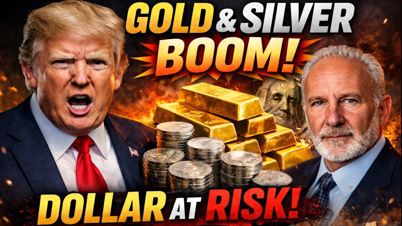 Trump’s Fed Policies EXPOSED | Gold & Silver Explode – Peter Schiff | Last Warning Silver&Gold owner