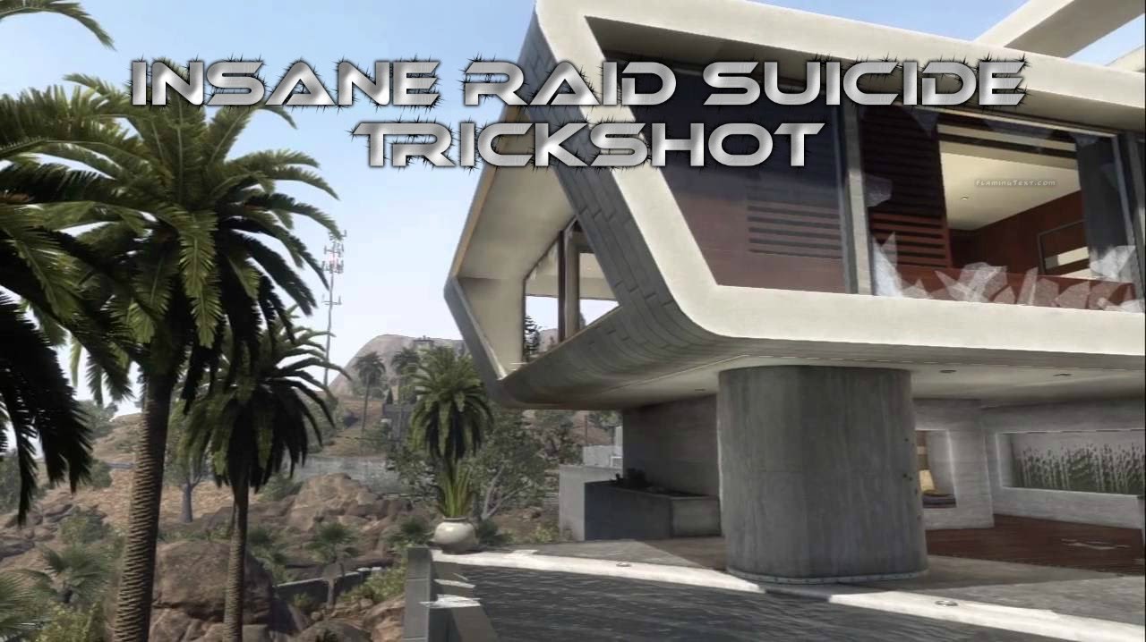 INSANE RAID SUICIDE!!! (BO2)