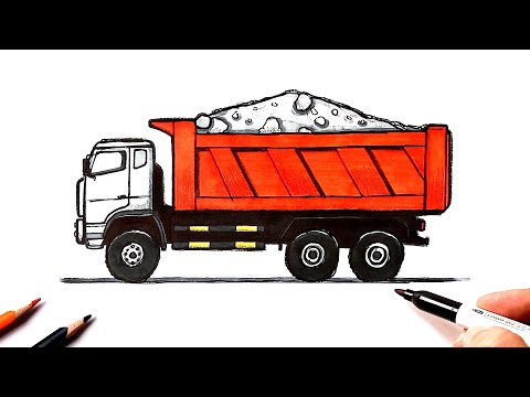 Video: Wie Zeichnet Man Ein Kamaz