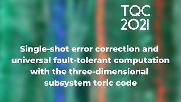 Single-shot error correction and universal fault-tolerant computation with the three-dimensional ...