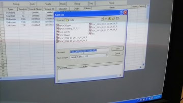 CALIBRATION OF SHIMADZU TOC ANALYZER FSG UiTM VIDEO 4 of 4