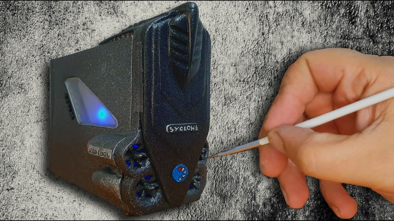 Wood Case - Aerocool Syclone II Black Edition