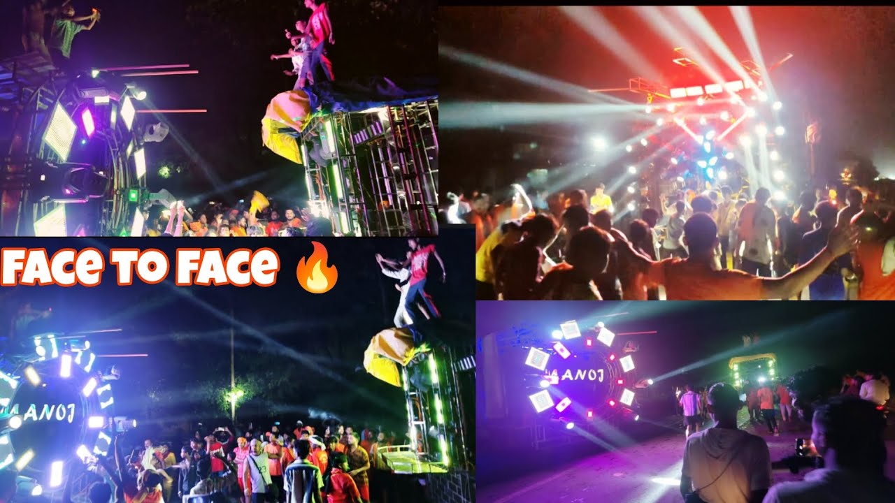 Big setup Face to face compitition🔥//Rourkela 2025 Bol bom vadvys 2 Nd Pali  All Rkl DJ Rode show 🔥