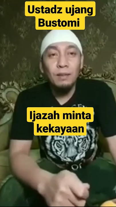 ijazah dari Ujang Bustomi #shorts