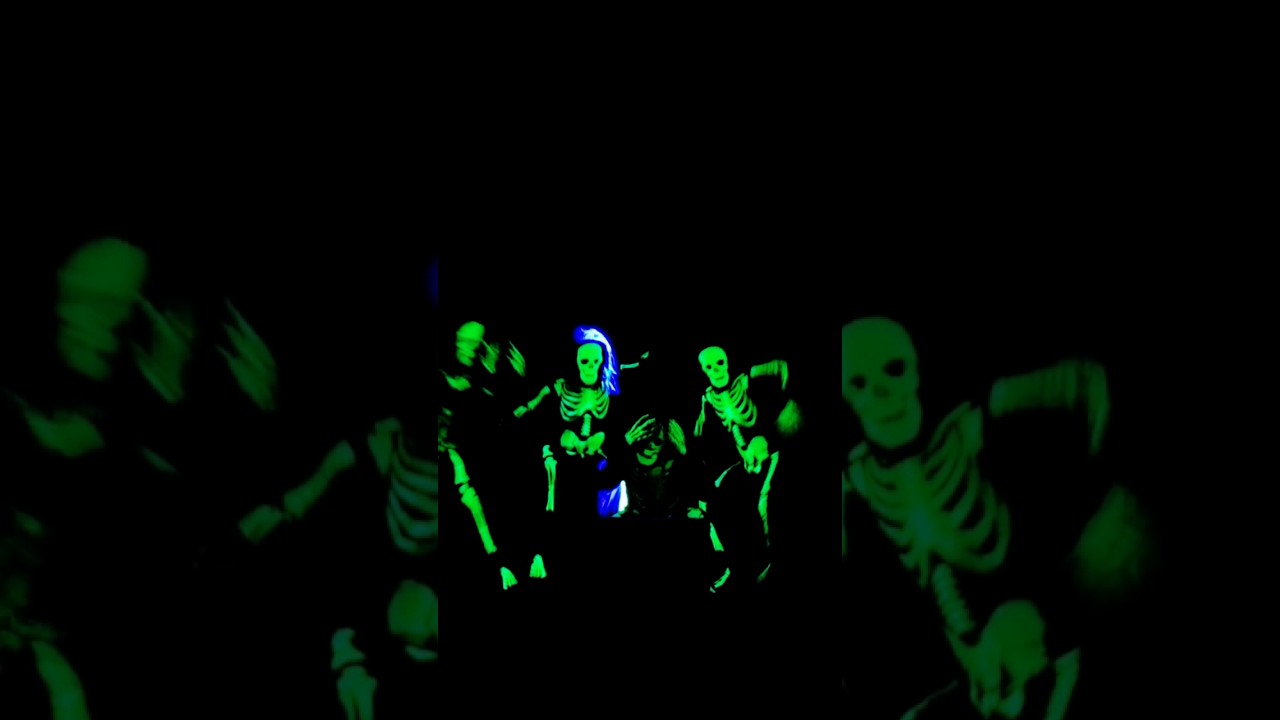 Monster Stomp Dancing Skeletons! #shorts