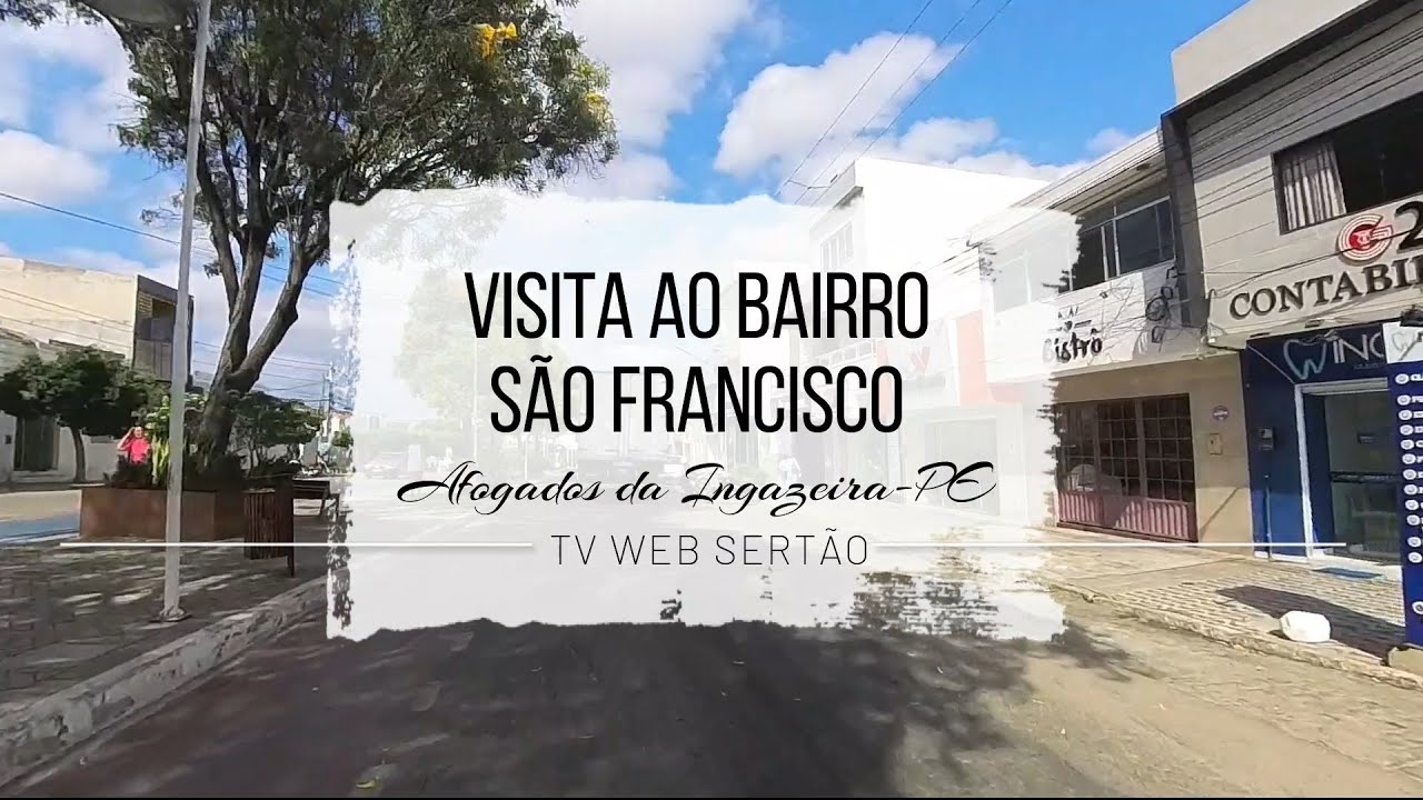 VISITA AO BAIRRO SÃO FRANCISCO EM AFOGADOS DA INGAZEIRA