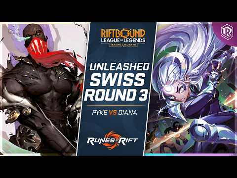 Pyke vs Diana - Round 3 | Riftbound Unleashed Tournament
