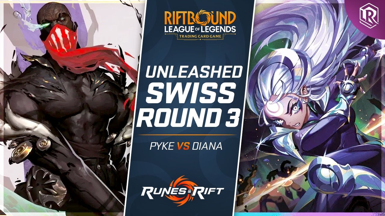 Pyke vs Diana - Round 3 | Riftbound Unleashed Tournament - YouTube