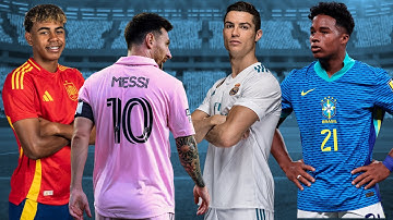 Endrick VS Lamine Yamal VS Cristiano VS Messi - Skills, Goals, And Assists | 2025