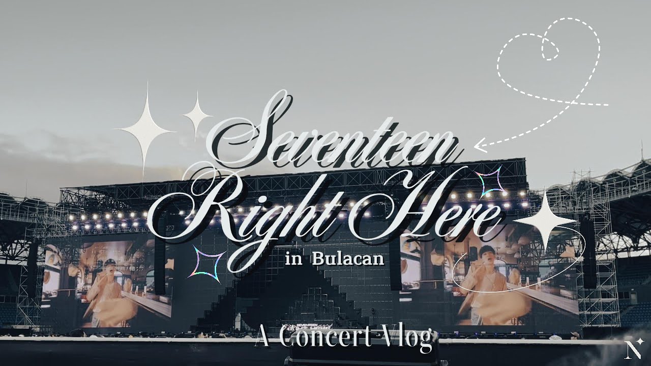 Concert Vlog 💎 | SEVENTEEN RIGHT HERE 🇵🇭 carat station, artist-made by svt + new carat friends 🩵🩷