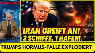 Trump rastet aus: Iran greift Hafen an – kommt der Krieg zurück?