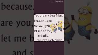 Minion quotes 💕