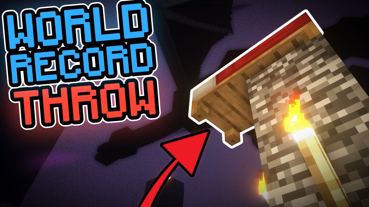 I Threw The Minecraft Speedrun World Record - YouTube