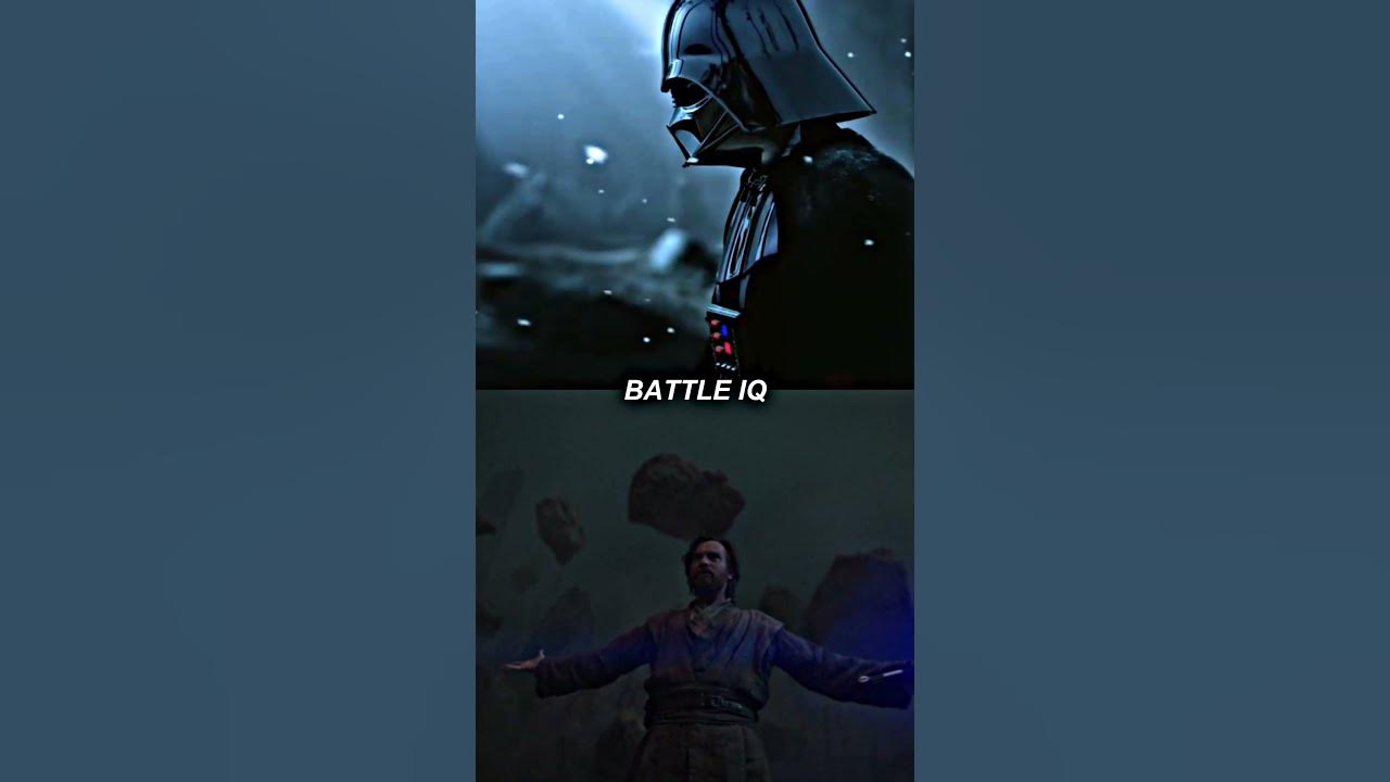 Darth Vader vs Obi Wan #shorts
