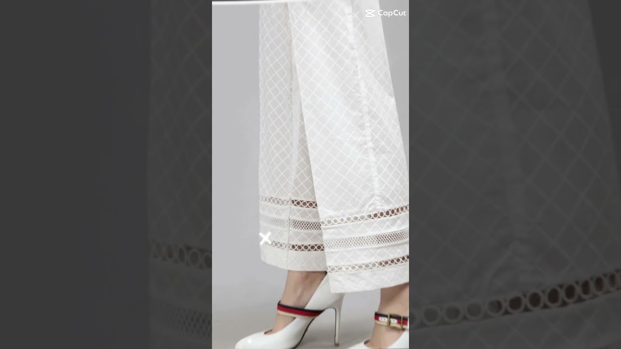 white trouser design 💕 