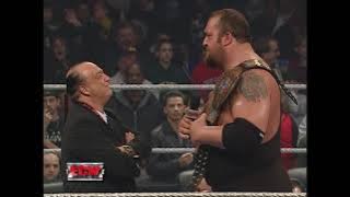 Big Show talks about Extreme Elimination Chamber and fights Bobby Lashley (ECW) HD | 2006