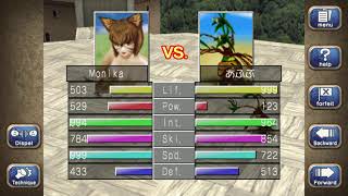 Monika beats up a Plant (Sort of)