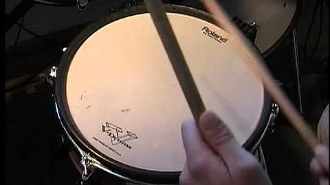 How To Play Drum Rudiment #40 - Triple Radamacue b...