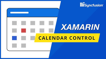 Xamarin Calendar Control