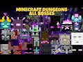 Minecraft Dungeons - All Bosses (Updated - All DLCs)