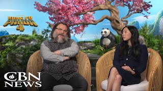 Behind The Scenes of Kung Fu Panda 4 with Jack Black and Awkwafina