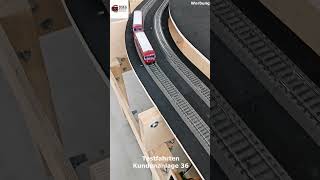 Läuft alles glatt? Testlauf der neuen Modellbahnanlage 36