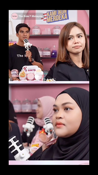 Waibee2, org nak fokus tengok contour dia plk nak tgk mua yang Bella dia🤭😅😂 #syedsaddiq #bass