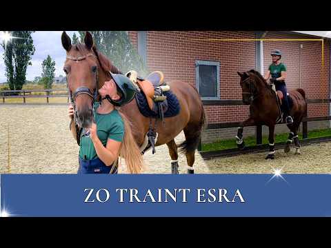 Esra shows what she practiced for Halloween! | PaardenpraatTV
