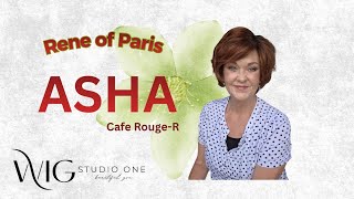 New style/New color! Rene of Paris ASHA in the color Cafe Rouge-R @WigStudio1