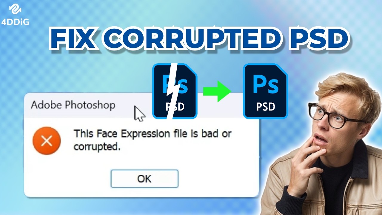 [PSD File Repair] Photoshop PSD File Corrupted? Fix This Face ...