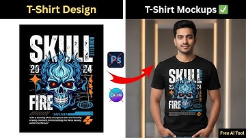 Create Realistic T-Shirt Mockups Using Free AI Tools | No Photoshop Needed | T-Shirt Print Business
