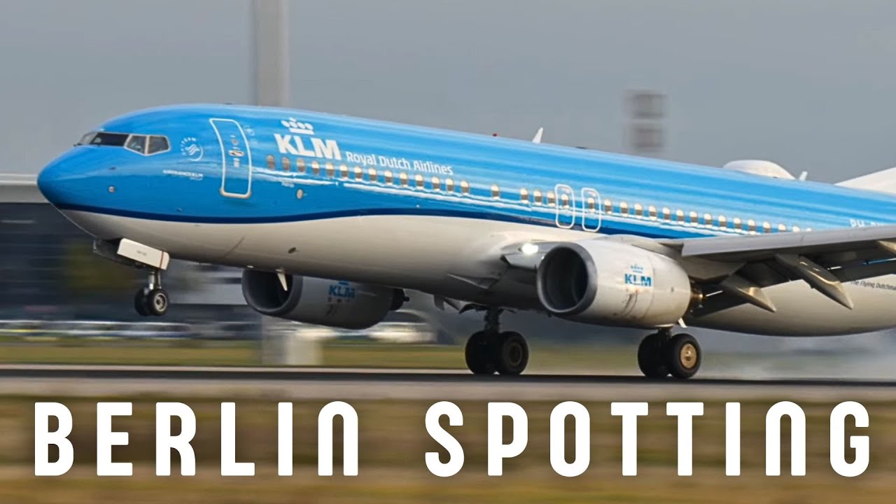 LIVE Berlin Airport Planespotting BER, 26.10.25