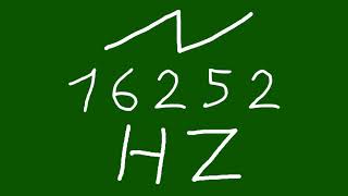 16252 hz saw