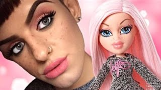 Bratz Selfie Snaps Cloe Unboxing & Review + Inspired Make-Up Tutorial! | Collab With Miasparkles!