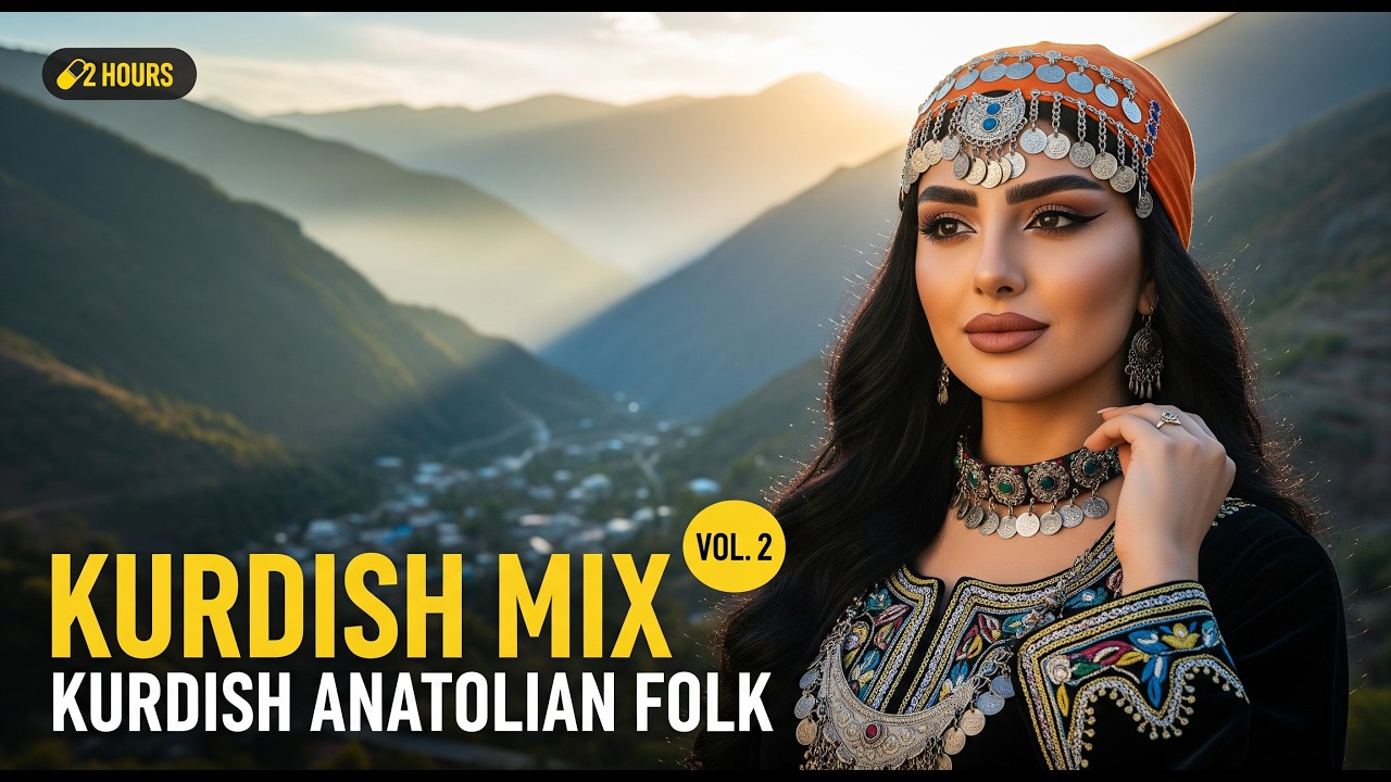Kurdish Mix En Çok Dinlenenler Vol. 2 | 2 Saatlik Kurdish Anatolian Folk Music