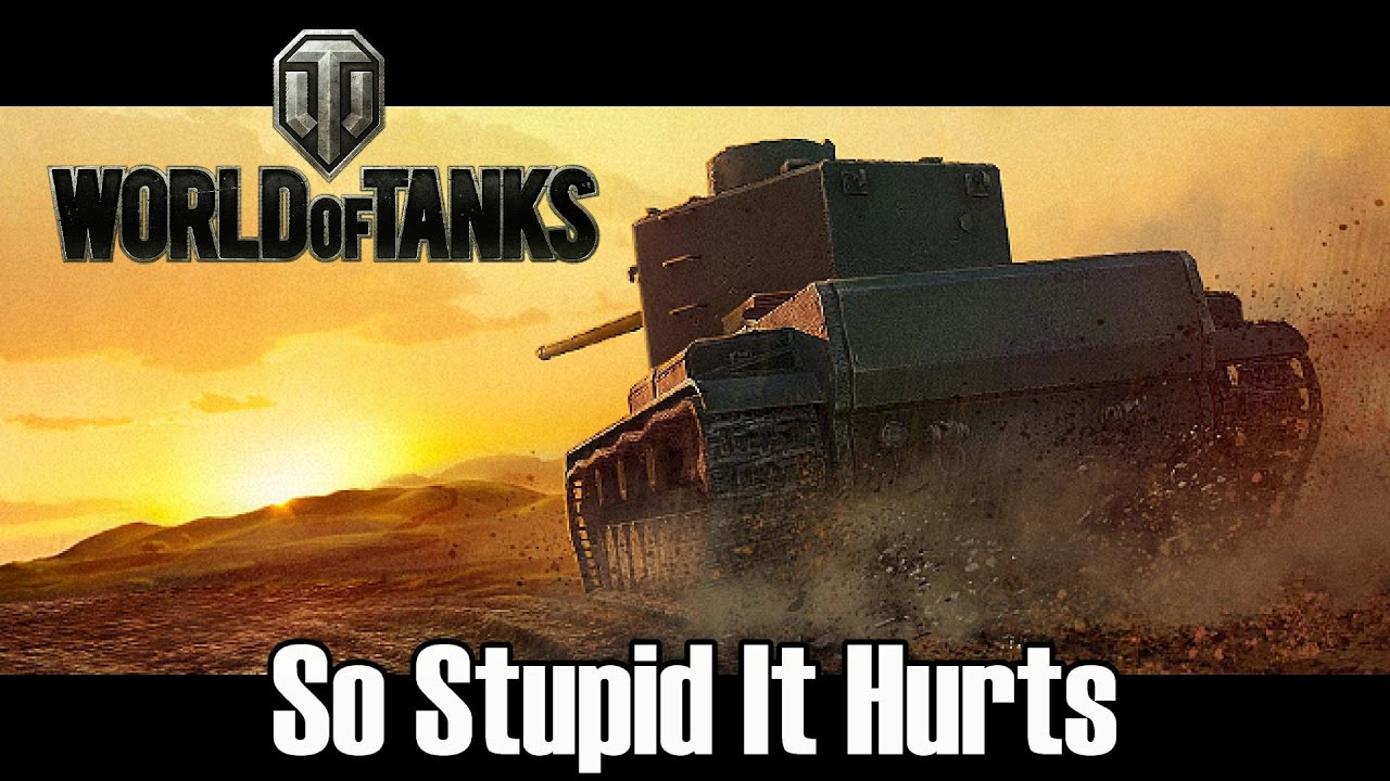 gaming logo World of Tanks - So Stupid It Hurts