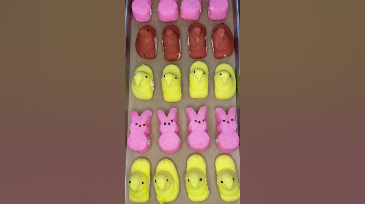 PEEPS: yay or nay? 🤔🐣 #freezedriedcandy #peeps #marshmallow #shorts