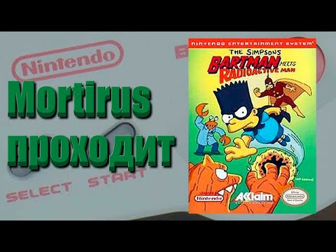 The Simpsons: Bartman Meets Radioactive Man - [FC/Nes/Dendy] 1992