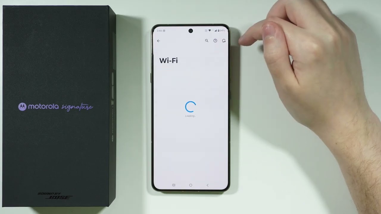 Motorola Signature: How to Scan WiFi QR Code (Connect to WiFi with QR Code)