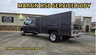 Martin Truck Bodies HSB High Service Body on RAM 5500 | Installed by ALE Truck Beds