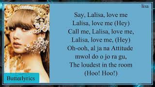 LISA 'LALISA' Easy Lyrics