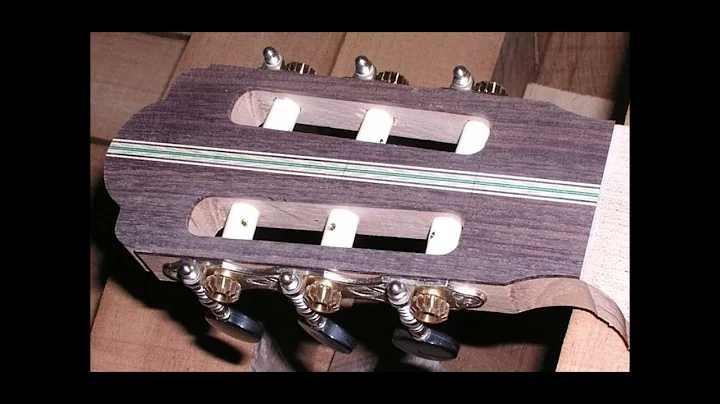 Schramm Guitars Build Diary Video 005