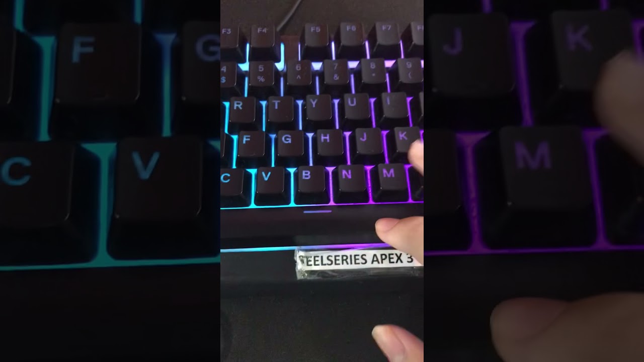 Sad membrane keyboard sound test :(