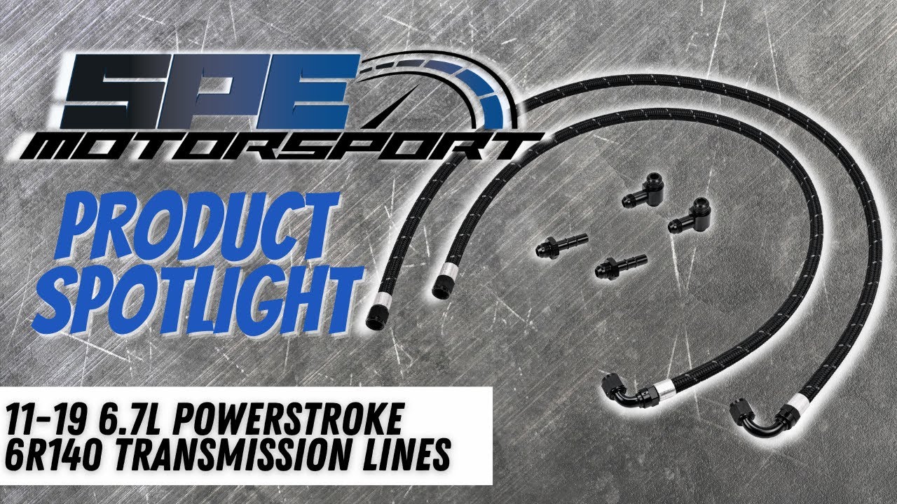 SPE 6R140 Transmission line kit YouTube